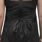 Ruche & Hues Mason Black Embroidered Belt Black/Gold - Pret A Mode - 3