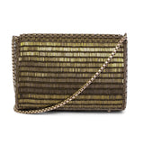 Ruche & Hues Pretty Forever Beaded Baguette Bronze - Pret A Mode - 3
