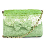 Ruche & Hues Candy Glow Beaded Baguette Green - Pret A Mode - 3