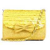Ruche & Hues Candy Glow Beaded Baguette Yellow - Pret A Mode - 3